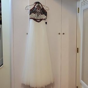 NWT Sherri Hill Stunning 2 Piece Gown